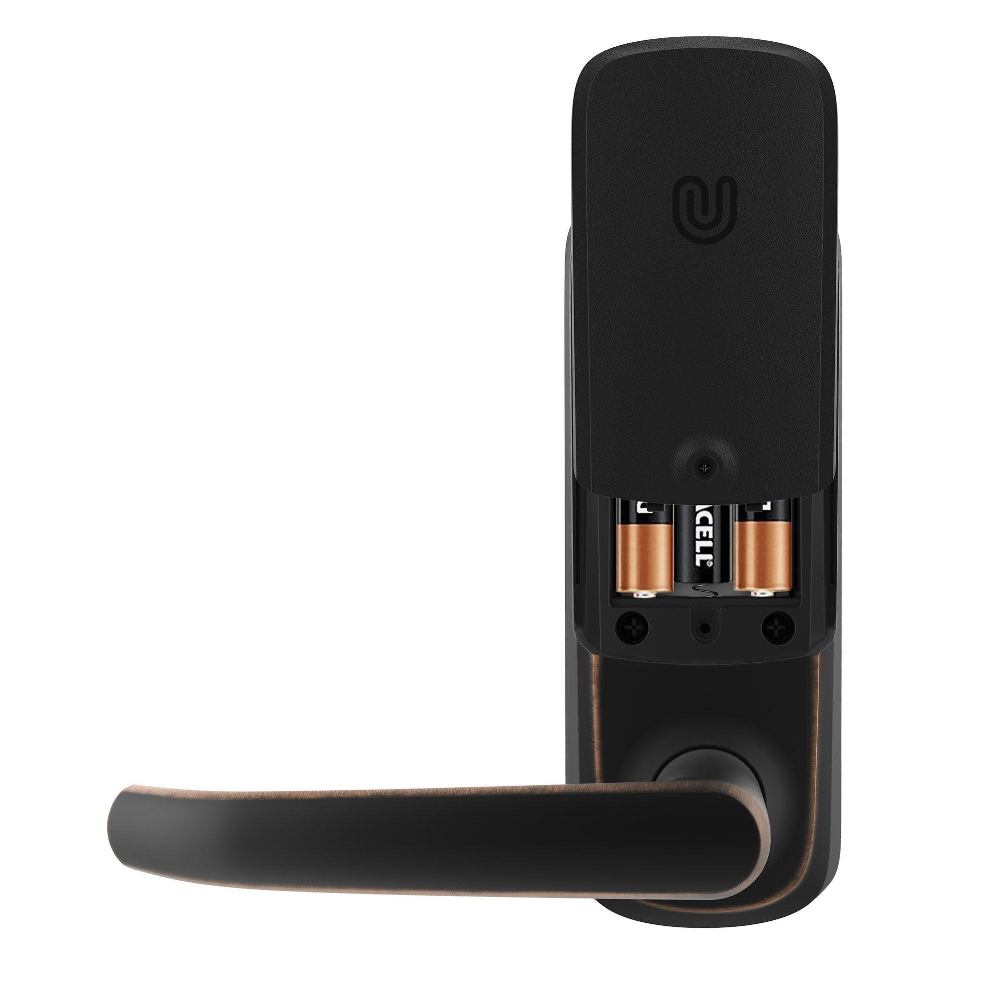 Ultraloq UL3 BT (2nd Gen) Bluetooth Enabled Fingerprint and Touchscreen Smart Lever Lock | Remote Pro